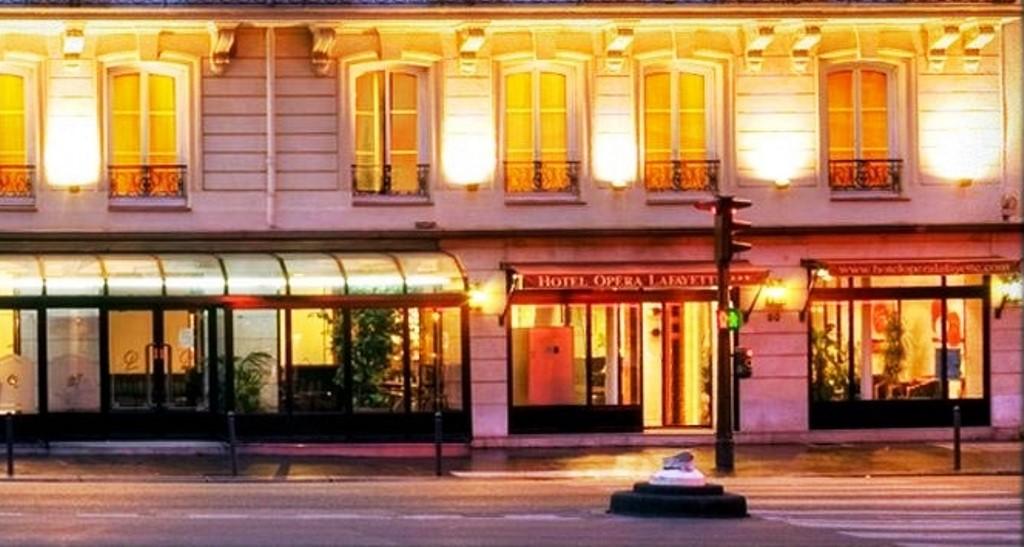 Hôtel Opera Lafayette Paris Eksteriør bilde