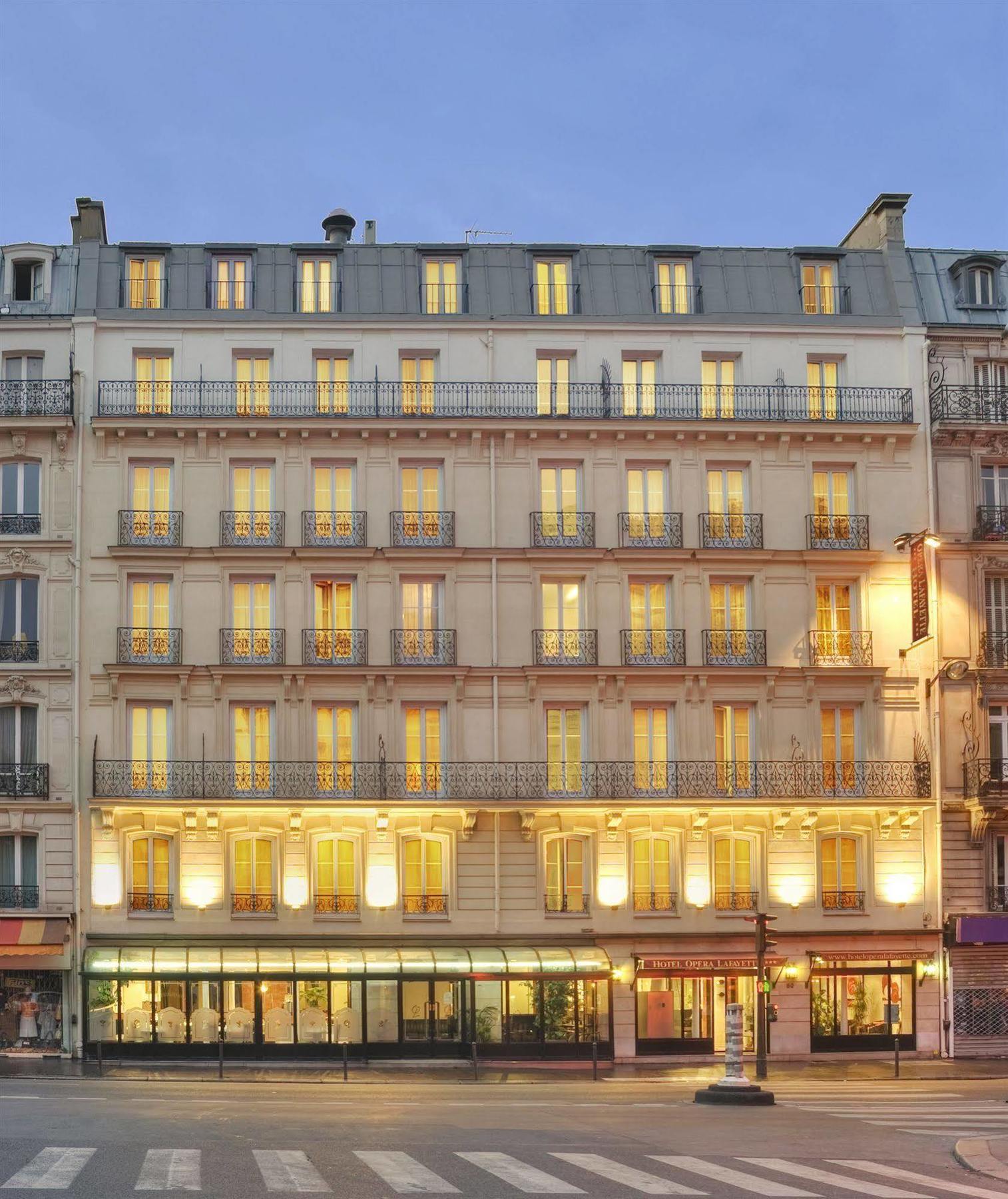 Hôtel Opera Lafayette Paris Eksteriør bilde